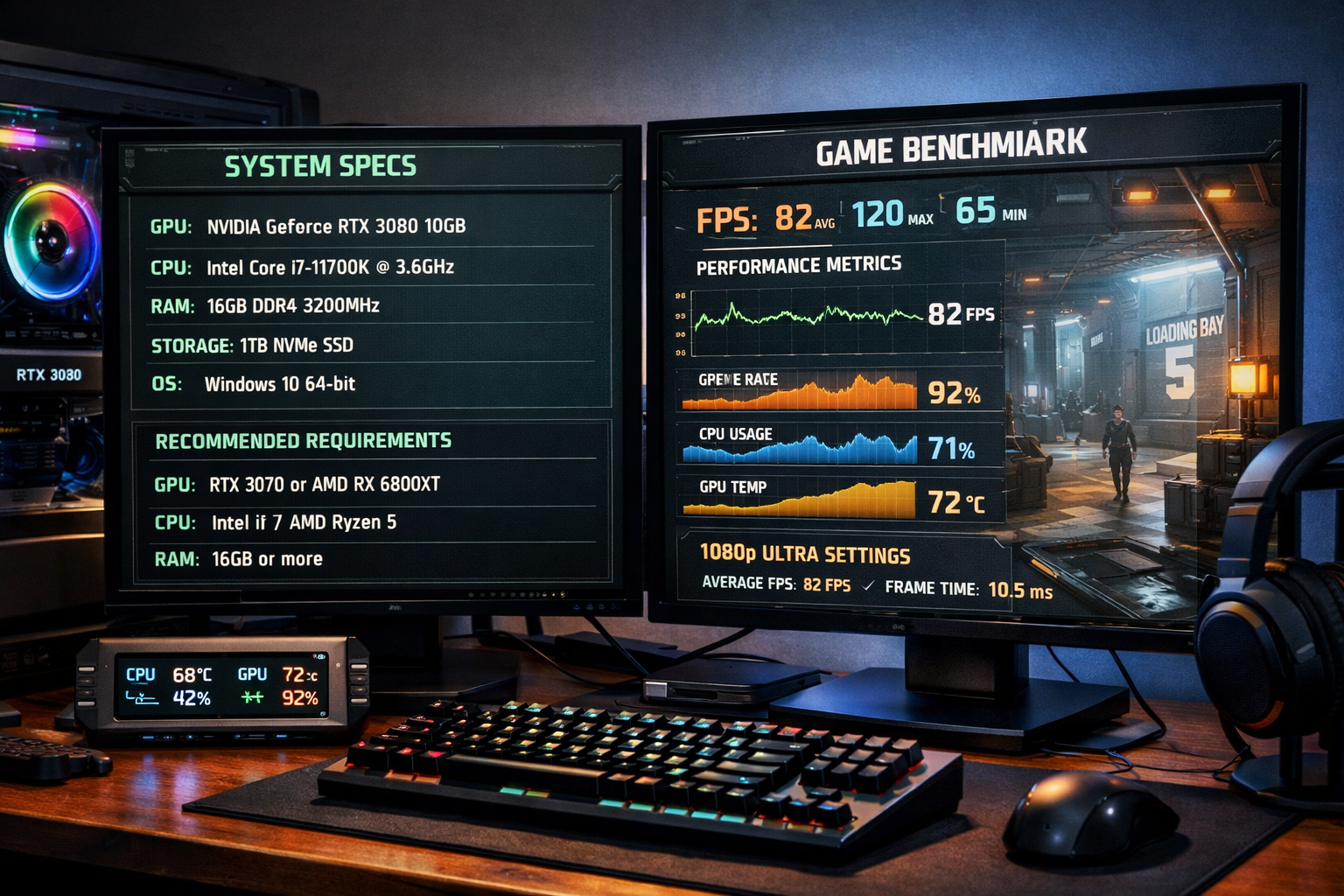 Oyun performans ve sistem gereksinimleri analizi